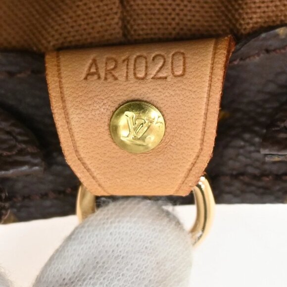 LOUIS VUITTON Cabas Mezzo Shoulder Bag Monogram Leather Brown M51151 18EF541 - Picture 9 of 16